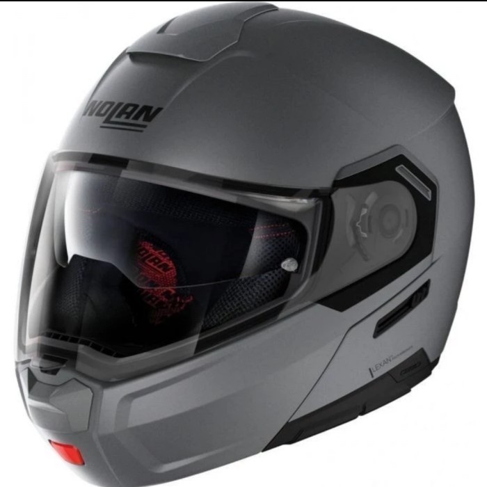 [New Ori] Nolan N903 Classic Flat Vulcan Grey  Helm Motor Modular  Nolan N90 Terbatas