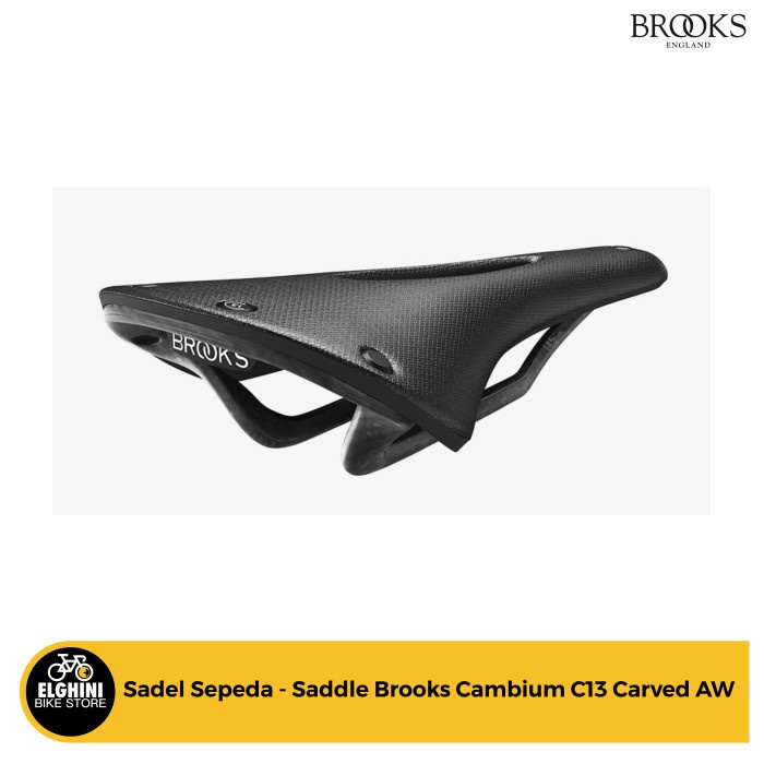 [Baru] Sadel Sepeda - Saddle Brooks Cambium C13 Carved Aw Carbon Rail Bisa Gojek