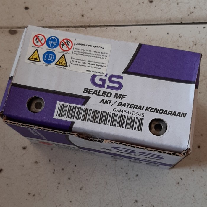 ✨New Aki Gs Gtz5S 12V Original Gs Diskon
