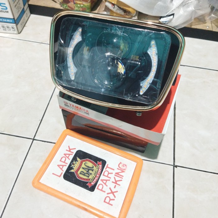 [Baru] Lampu Led Daymaker Senja Ring Rx King Oval Ring Gold Limited