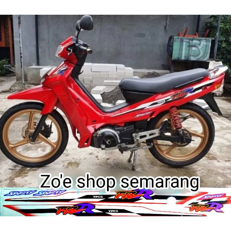 striping f1zr 1997 kopling merah