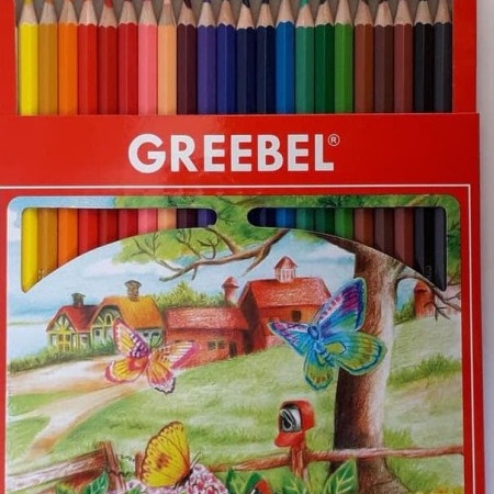 

Terupdate [ SET ] Pensil Warna / Pencil Color 24 Warna - Greebel MURAH