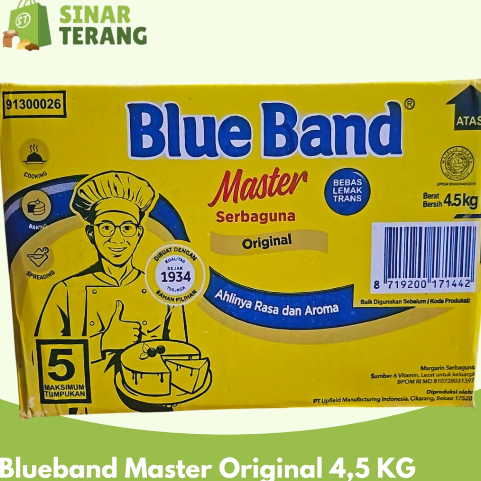 

Terkini Blueband Master Original 4.5 Kg / 4,5kg