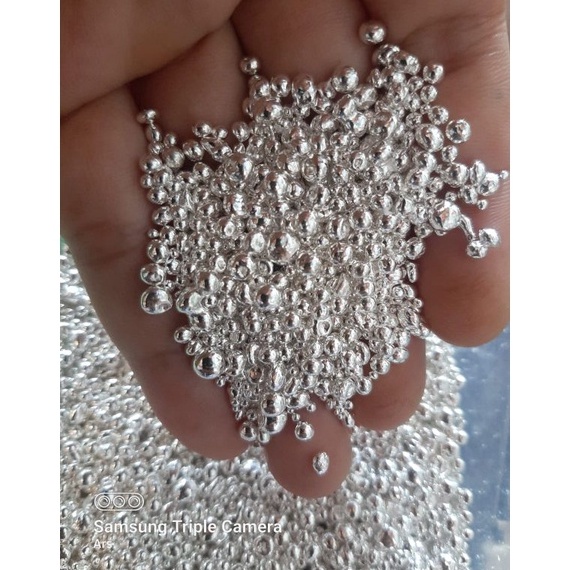 [124] Perak Murni 999 pure granule original (minimal pembelian 5 gram) K-31