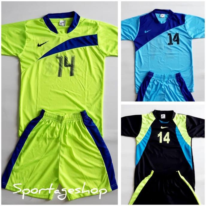 Big Sale Baju Kaos Tim Team Anak Setelan Bola Futsal Isi 12 Stel Murah Original