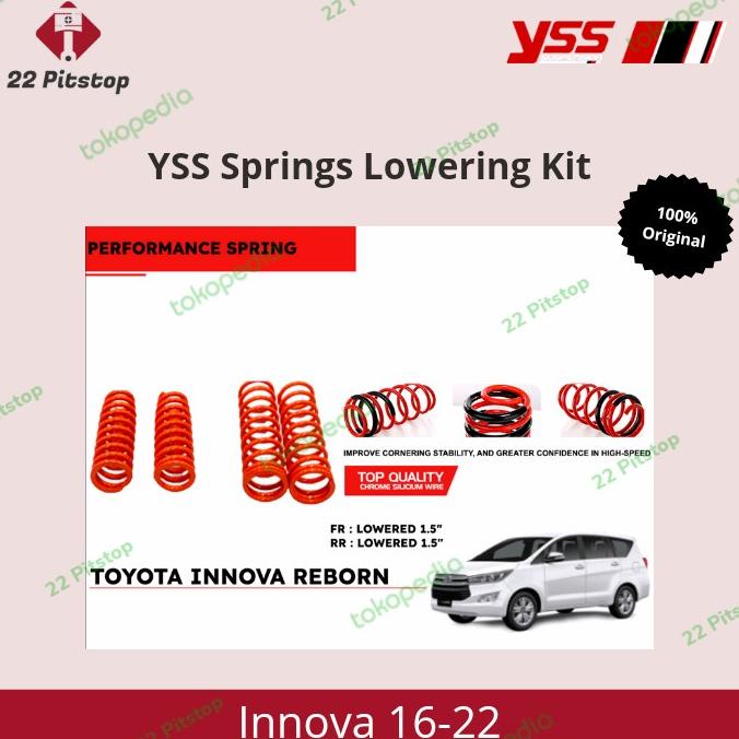 Lowering Kit YSS Thailand Toyota Innova