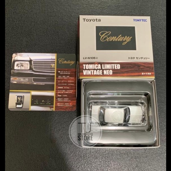 ✨New Diecast Tomytec Limited Toyota Century Bisa Sameday