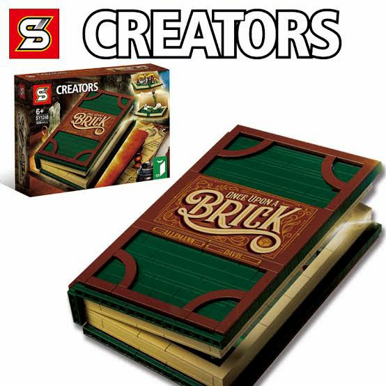 ✅COD Sy1248 Creators Ideas Pop Up Story Book City Bisa Gojek