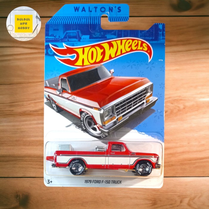 ✅COD Hotwheels Hot Wheels Walton'S Wallmart 1979 Ford F-150 Truck Berkualitas