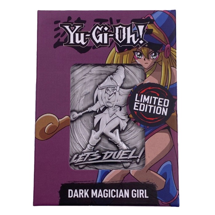 ✨Baru Yugioh Silver Plated Metal Card Dark Magician Girl Terbatas