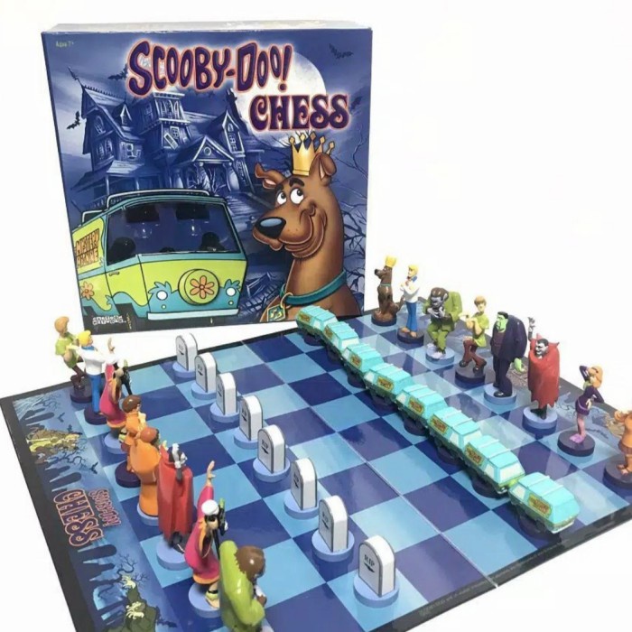 ✅New Scooby Doo Figure Chess Catur Collector Limited