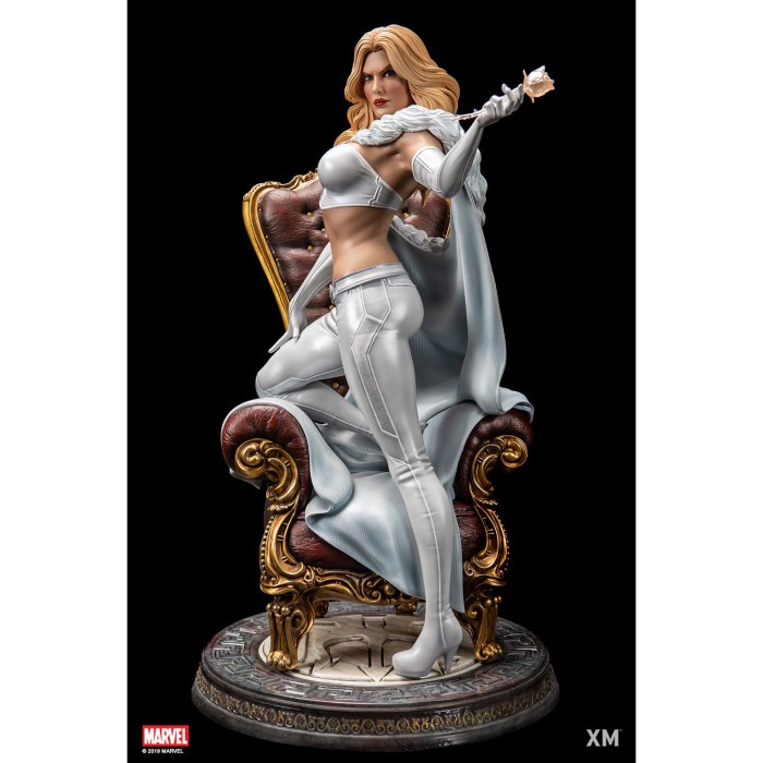 ✨New Ori Xm Studios White Queen Emma Frost / Xm Studio Emma Frost 1/4 Berkualitas