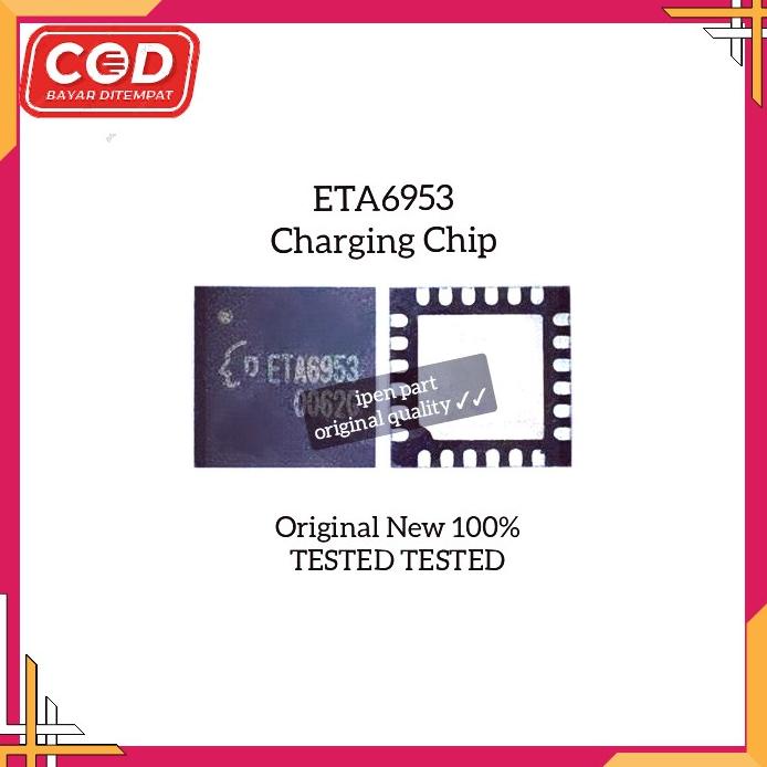 Ic Cas Eta6953 Redmi 9C Original New Tested Charging Eta 6953 Xiaomi