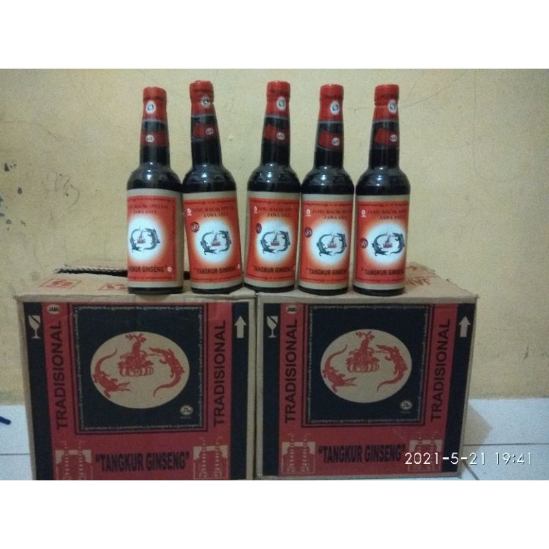 

PAKET 12 BOTOL JAMU TANGKUR GINSENG ASAM URAT KOLESTEROL PEGEL LINU