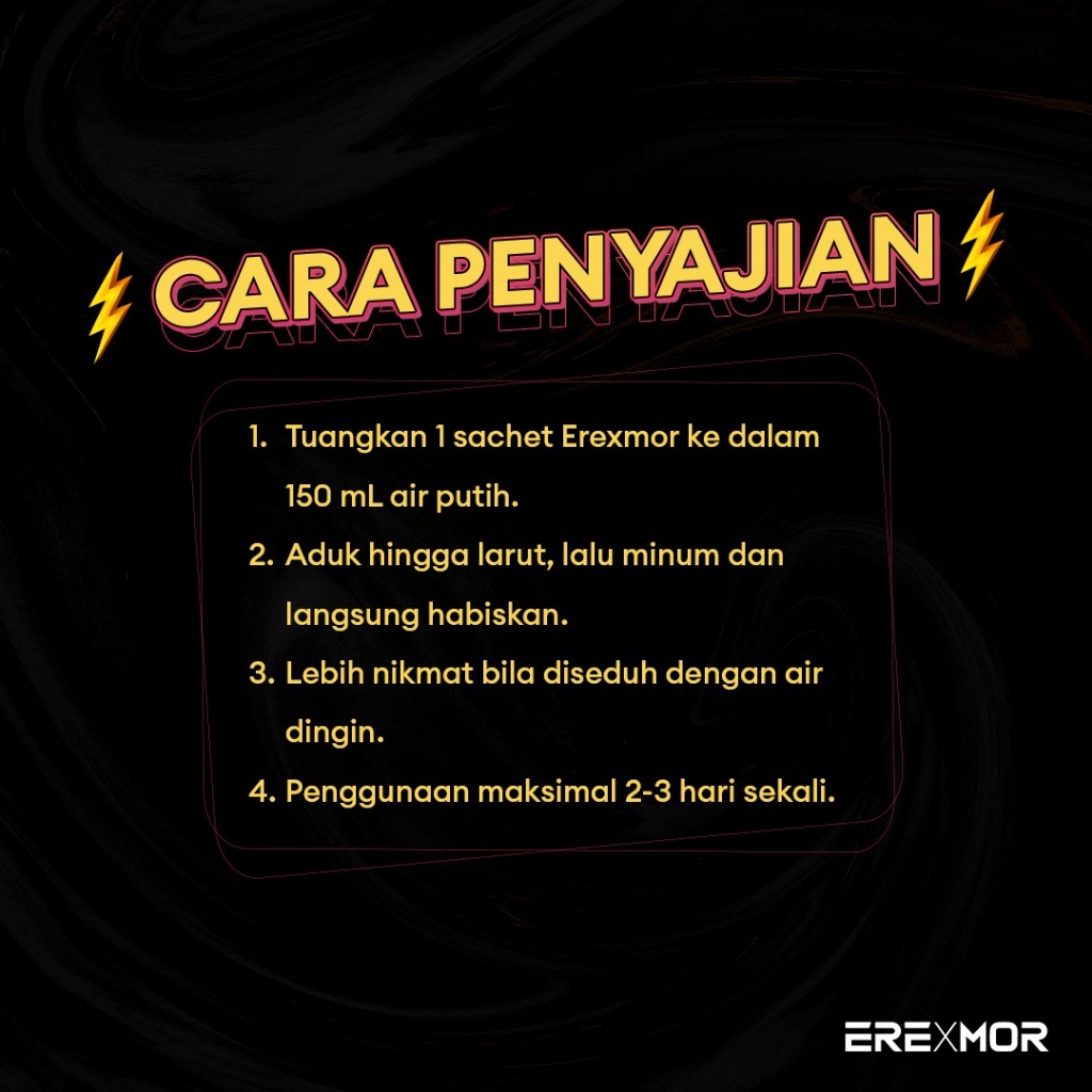 EREXMOR Minuman Pria Ginseng Jamu Pria