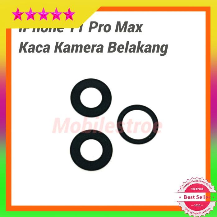 Kaca Kamera Belakang Iphone 11 Pro Max Satu Set Tanpa Ring Gratis Ongkir