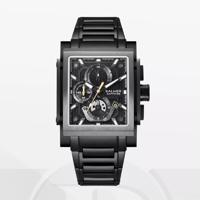 ✅Ori Balmer B-8144Mc Jam Tangan Pria Original - Sapphire Glass Berkualitas