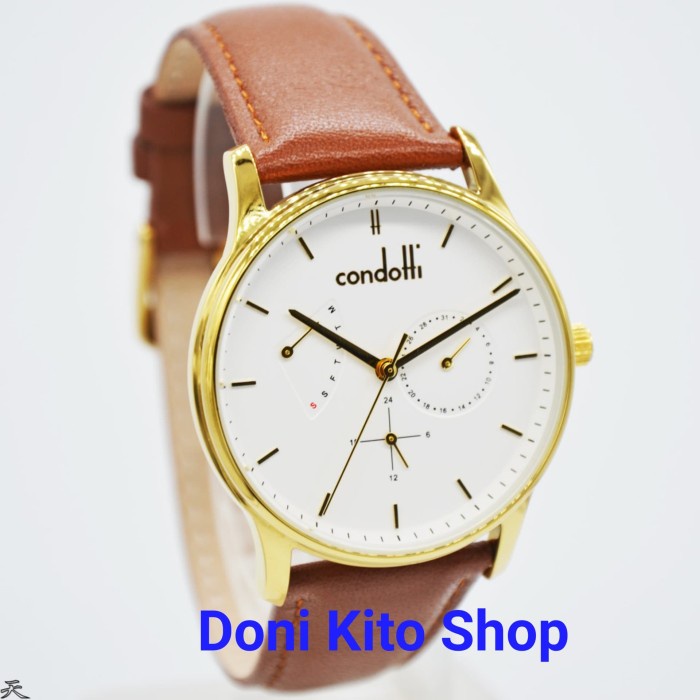✅Ready Jam Tangan Pria Original Condotti Cn2082-G03-L25 Garansi Resmi Terbaru