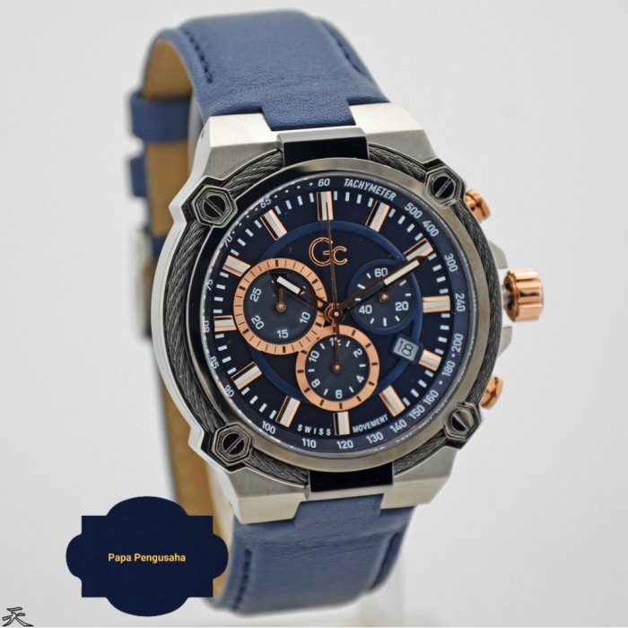✅Sale Jam Tangan Pria Original Gc Guess Collection Y24010G7Mf Swiss Movement Terbaru
