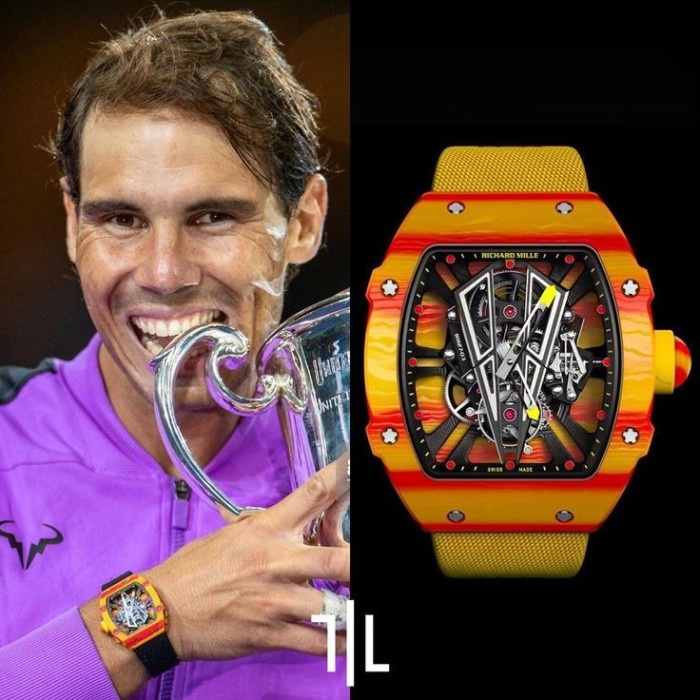 ✅Ready Luxury Rm27-03 Tourbillon Rafael Nadal Ntpt Carbon Clone Bbrf 1:1 Terbatas