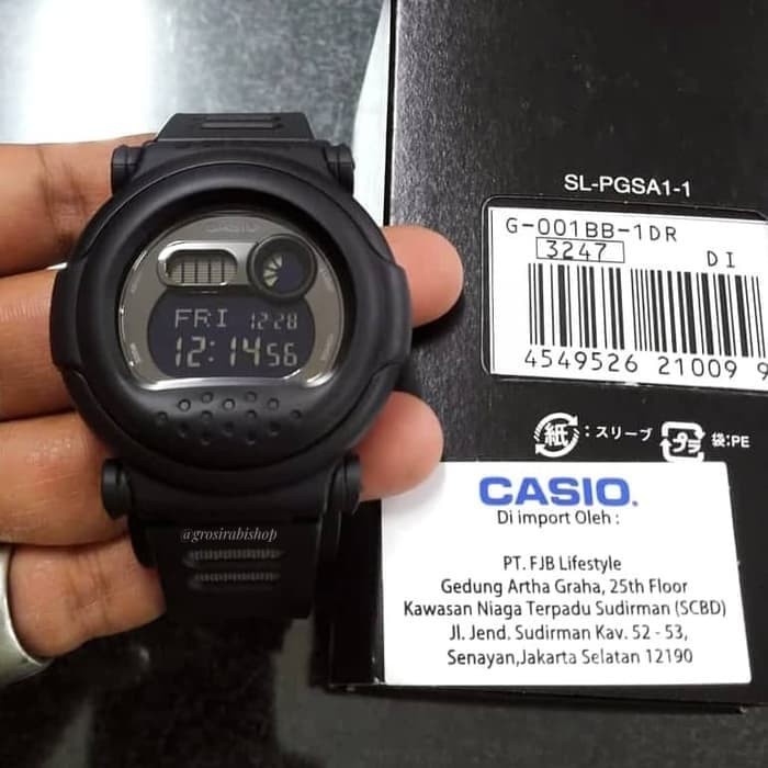 ✅Ready Jam Tangan Casio G-Shock G-001Bb-1Dr Original G001Bb 1Dr Berkualitas