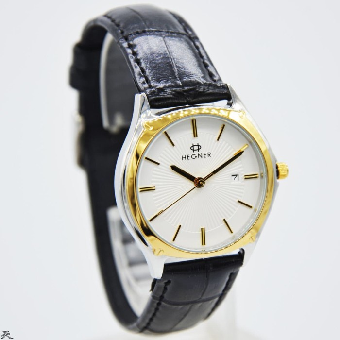 ✅Ori Hegner 5048Lgc / Hegner 5048 - Jam Tangan Wanita Original - Gold Putih Diskon