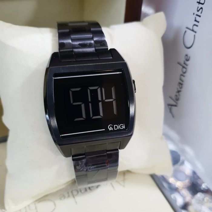 ✅Baru Jam Tangan Wanita Original Alexandre Christie Ac9229 Black Diskon