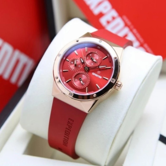 ✅New Jam Tangan Wanita Expedition E 6818 Bisa Sameday