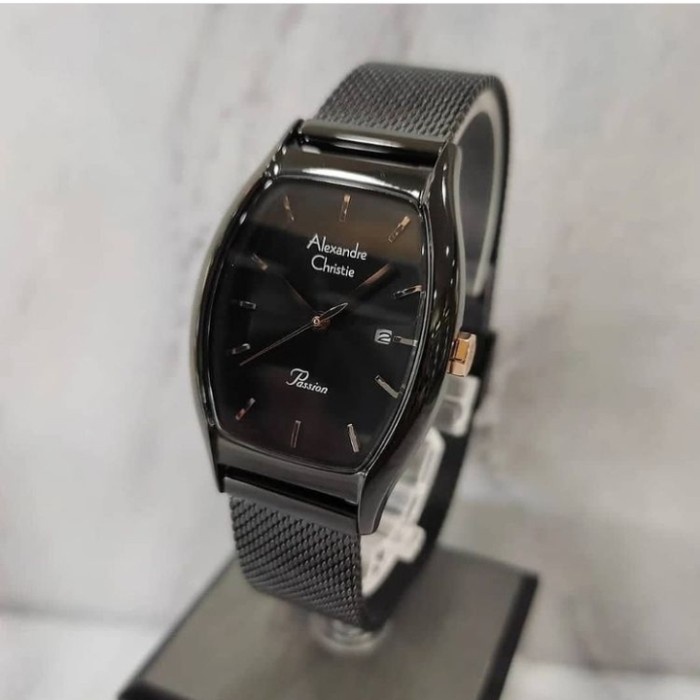 ✅Baru Jam Tangan Wanita Alexandre Christie Ac2939 / Ac 2939 Black Terbatas