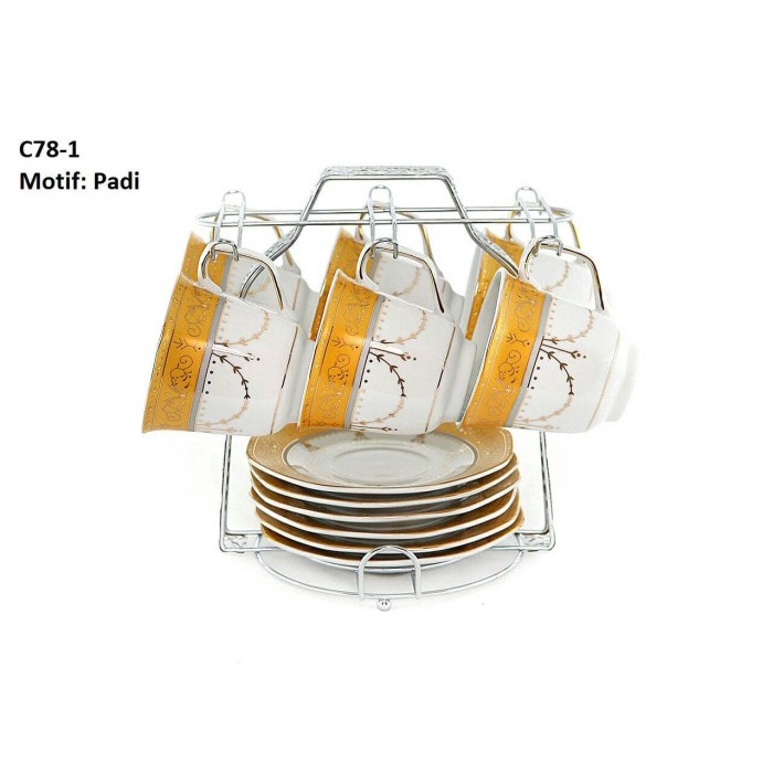 ✅Termurah Vicenza Cangkir Set  Tatakan Vicenza C78 -1 Terbatas