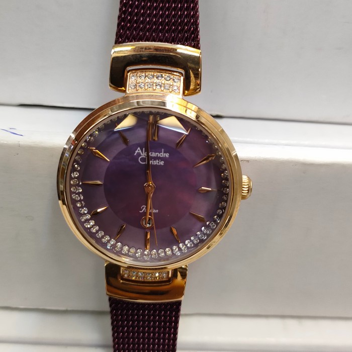 ✅New Jam Wanita Original Alexandre Christie Ac 2756 Ld All Steel Berkualitas