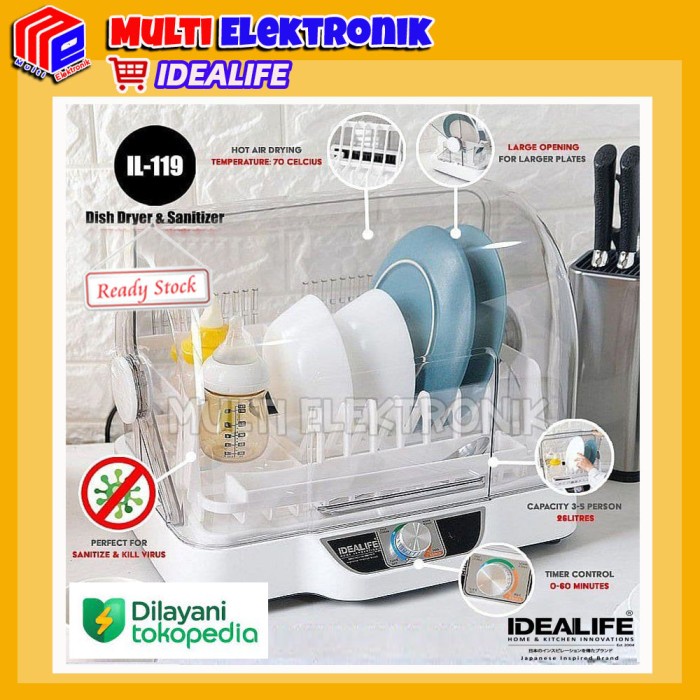 Sterillizer Dish Dryer Steril Alat Makan Dan Botol Susu Bayi