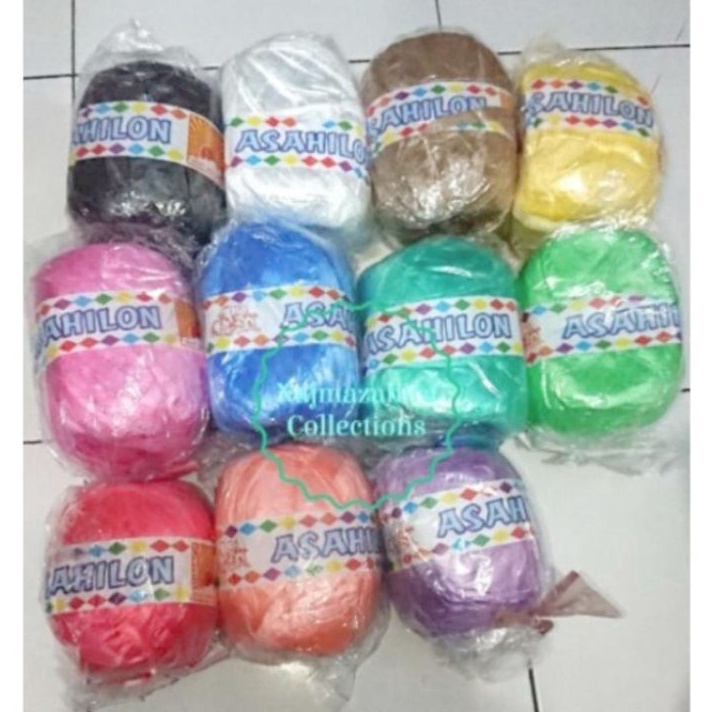 ✨TERBARU✨ Rafia Halus Asahilon (Rafia Rajut) 