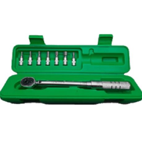 TEKIRO KUNCI TORSI SET SEPEDA 1/4 INCH , 5 - 25 Nm