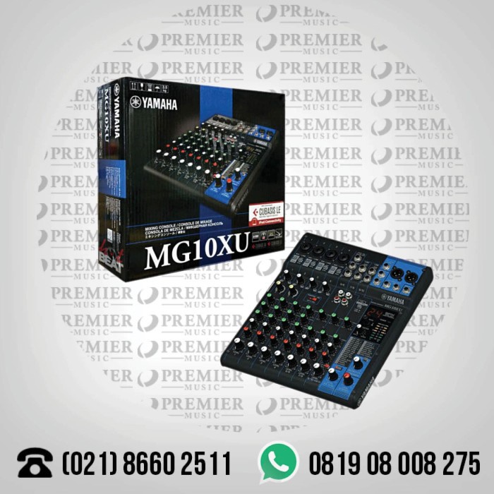 Mixer Yamaha Mixer Mg10Xu Mg10 Mg10-Xu Mg 10 Xu Mg 10 Mg-10 Original