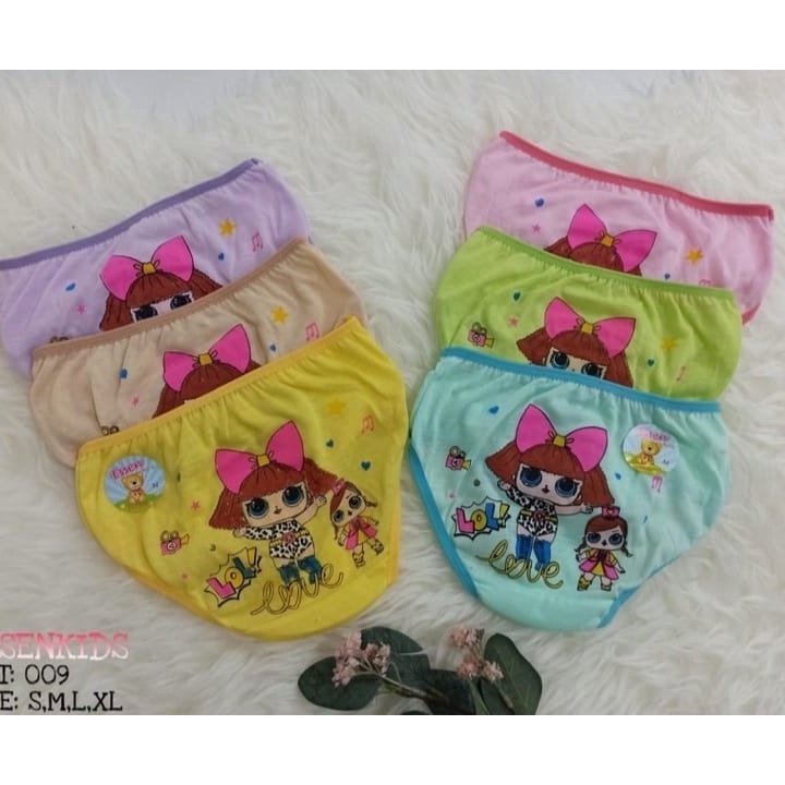 Diskon Celana Dalam Anak  Perempuan/ CD Anak Perempuan/ Celana Dalam Anak Lusinan / Celana  Dalam An
