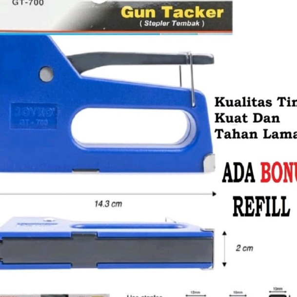 

Gun Tacker Joyko Gt-700 / Staples Tembak GT700/ Hekter Tembak ❀vhb⋆