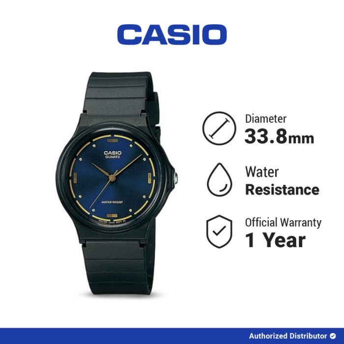 [READY INSTANT] Casio Jam Tangan Pria Klasik MQ-76-2ALDF Garansi Resmi
