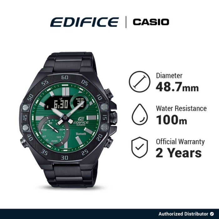 [READY INSTANT] Casio Edifice Jam Tangan Original ECB-10DC-3ADF
