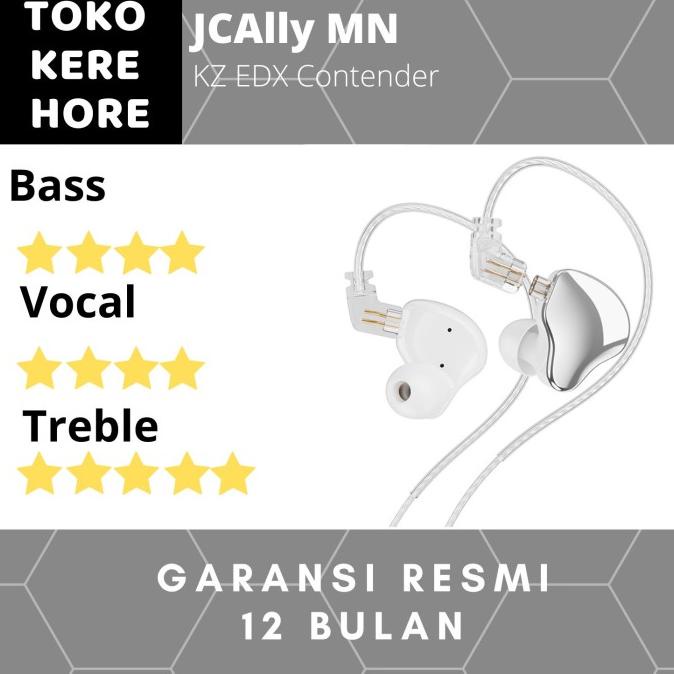 Jcally Mn Hifi Music Earphone With Mic Alt Kz Edx