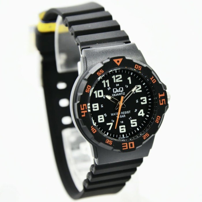 TERMURAH Q&Q QQ QnQ Jam Tangan Wanita Anak-Anak Hitam VR19J008Y Original /JAM TANGAN ANAK/JAM TANGAN