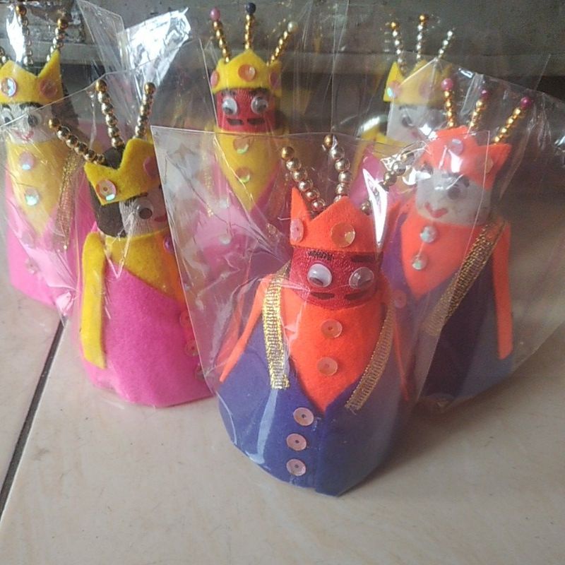 Ondel Ondel Dari Kok Mainan Anak Edukasi Prakarya Sekolah