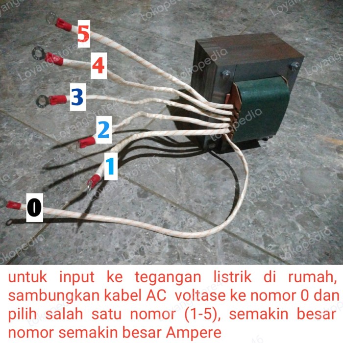 trafo las titik spot welding pen