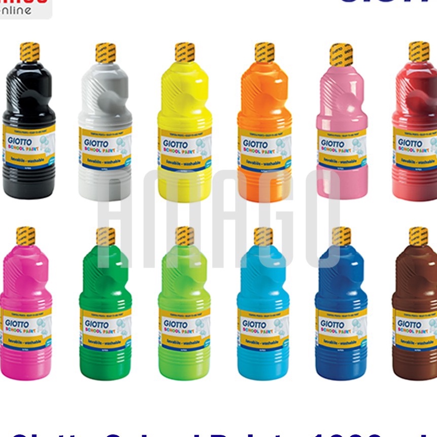 

[P11-ご) GIOTTO SCHOOL PAINT - SATUAN - 1.000 ml - PILIH WARNA✉.!