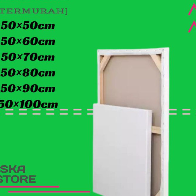 

(G59-☞] KANVAS LUKIS / MEDIA LUKIS UKURAN 50×50/50×60/50×70/50×80㊛..