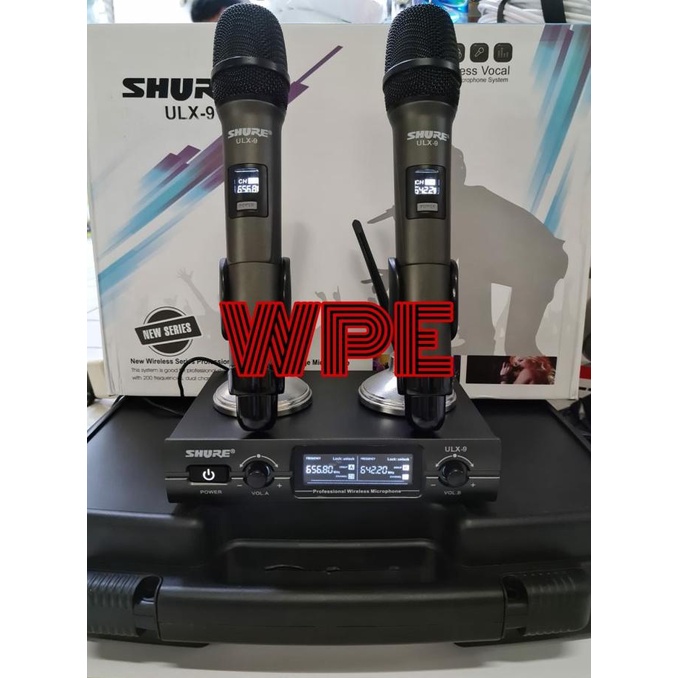 Terbaru Mic Wireless Shure Ulx 9 / Shure Ulx9 Mic Bahan Besi