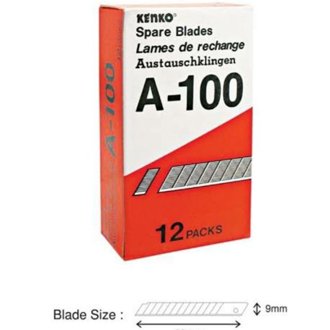 

[M36-☎> isi cutter kenko A100 1 LUSIN (TERMURAH)◆!