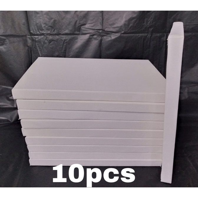 

(T56-»> CANVAS lukis ukuran 20x30 cm 20 x 30 cm paket murah isi 10pcs kanpas canfas㊚.!