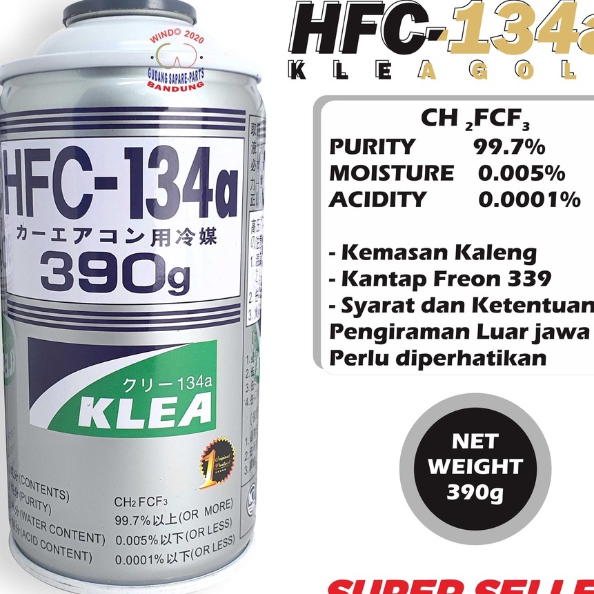 (M91-㊚] FREON AC REFRIGANT AC MOBIL R134a | FREON KLEA GOLD 1 | Perlengkapan AC MOBIL, FREEZER, ETC 