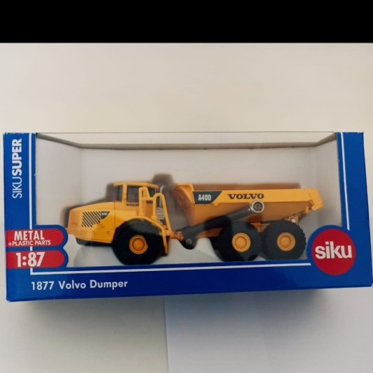 ✅COD Diecast Alat Berat Siku Super Volvo Dumper Scale 1/87 Full Metal Terbatas